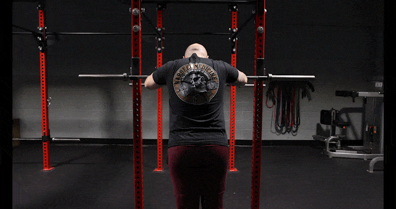 Squat Normal Hand Positioning