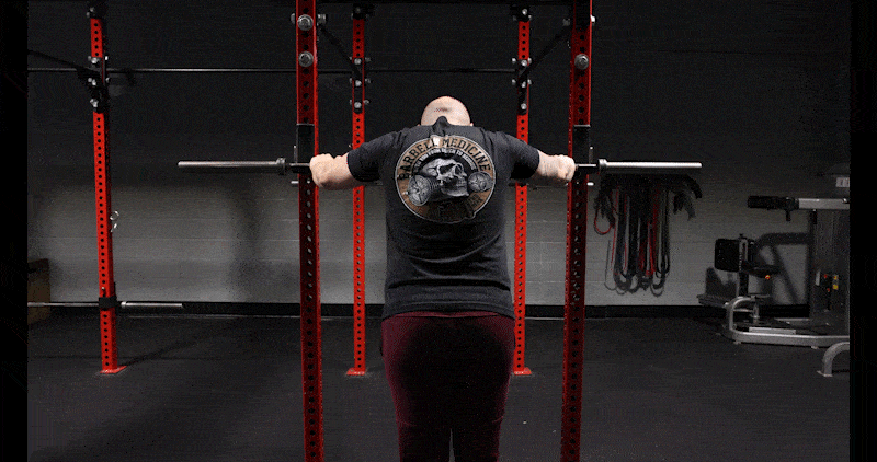 Squat Wide Hand Positioning