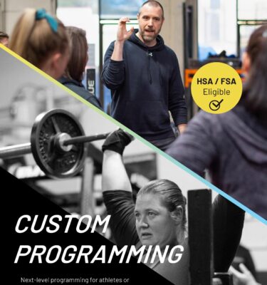 One-On-One Custom Programming Coaching - HSA/FSA Eligible