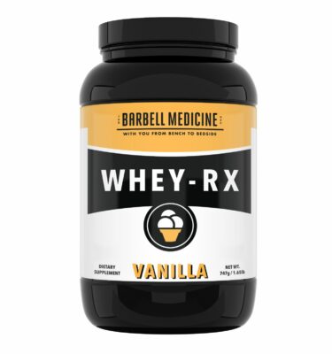 Whey Rx Protein Isolate - Vanilla