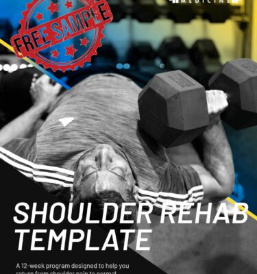 Shoulder Rehab Template - Free Sample