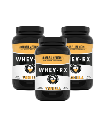 Vanilla Whey Rx 3-Pack