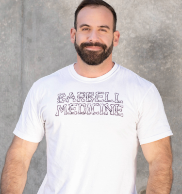 Barbell Medicine Bones T-Shirt
