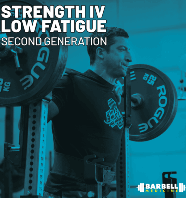 Low Fatigue Strength - 2nd Generation